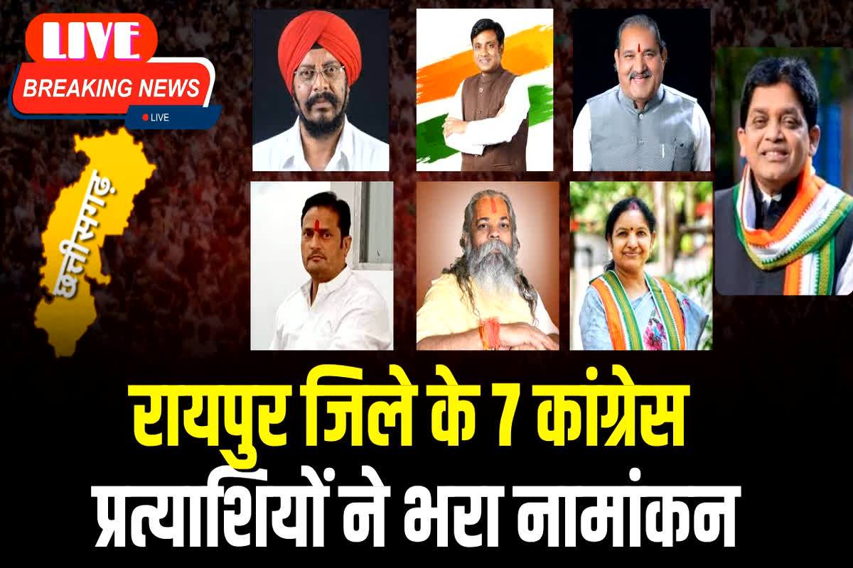 CG Assembly Elections 2023: विकास उपाध्याय, महंत रामसुंदर दास समेत इन दिग्गजों ने भरा नामांकन, CM भूपेश बघेल भी रहे मौजूद