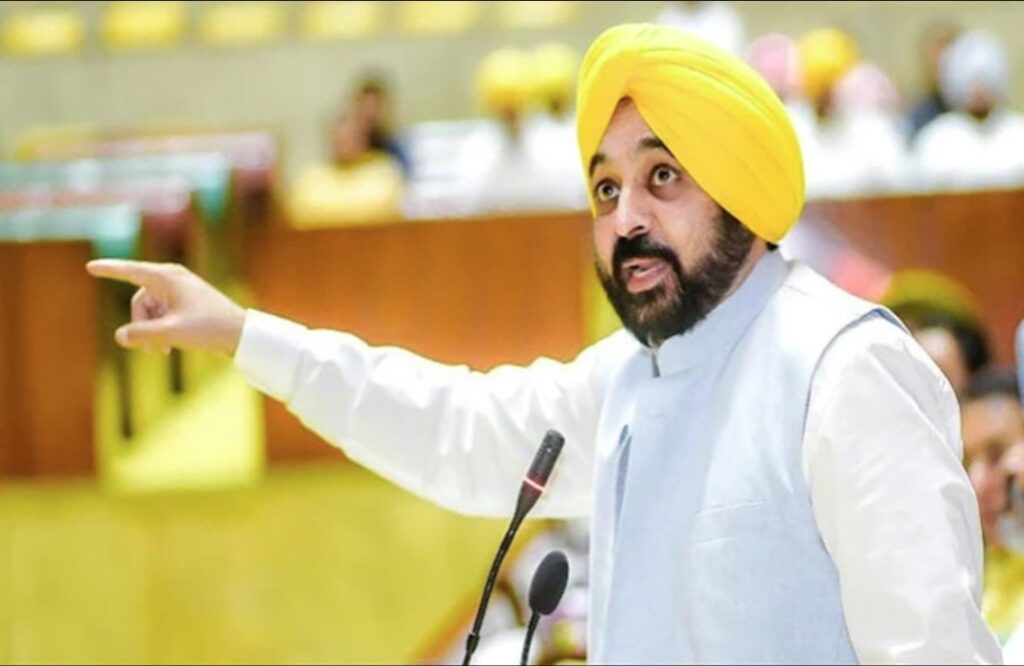 Punjab CM Bhagwant Mann targets BJP