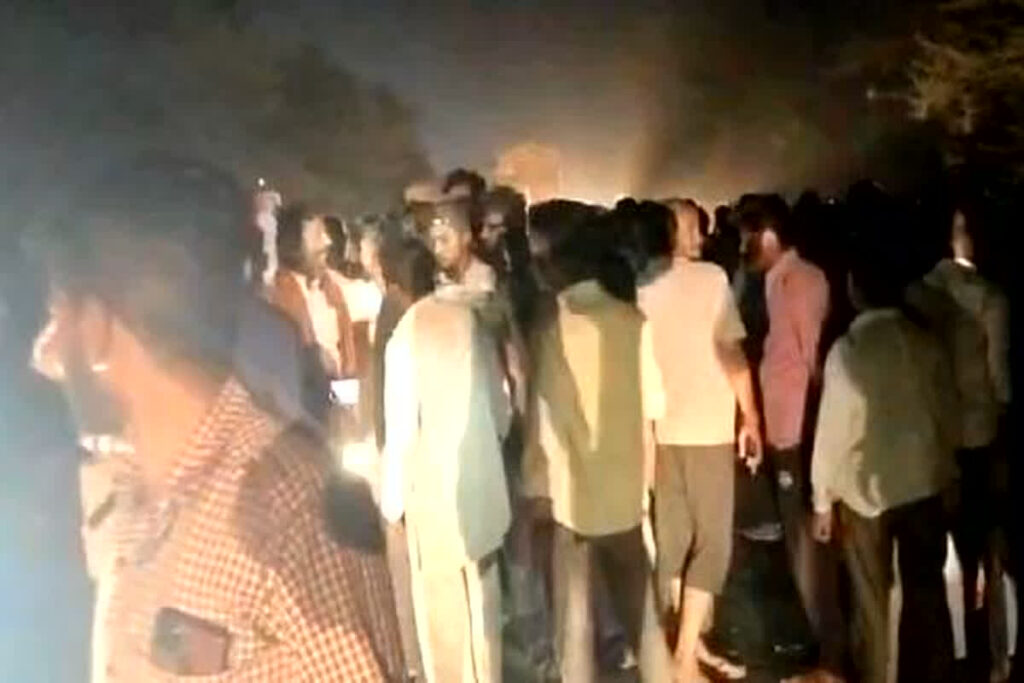 Truck And Tractor Accident