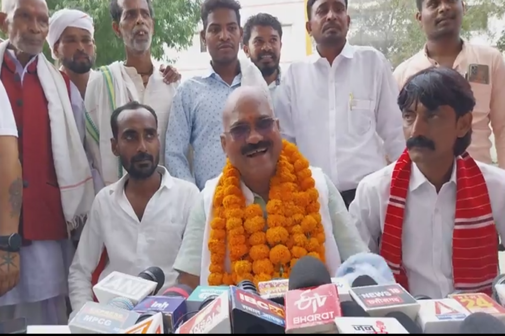 CG Congress MLA filed nomination