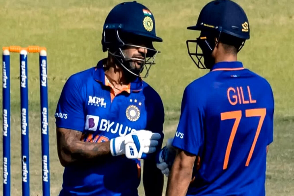 Shikhar Dhawan Replaced Shubman Gill
