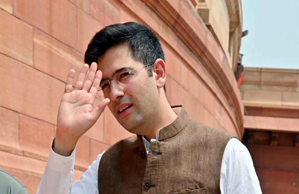 AAP MP Raghav Chadha will vacate his official residence