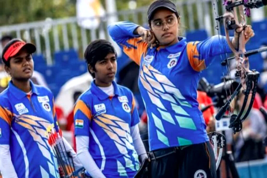 Indian women's compound team enters final