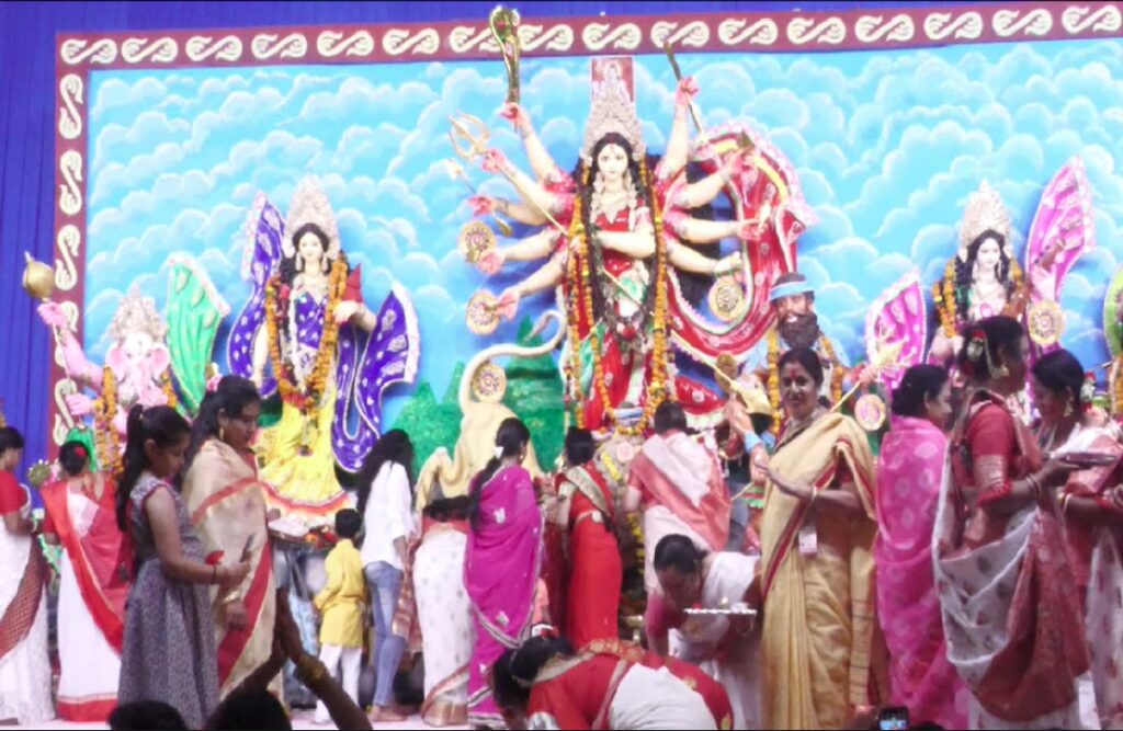 Dussehra of Bengali community in Jabalpur