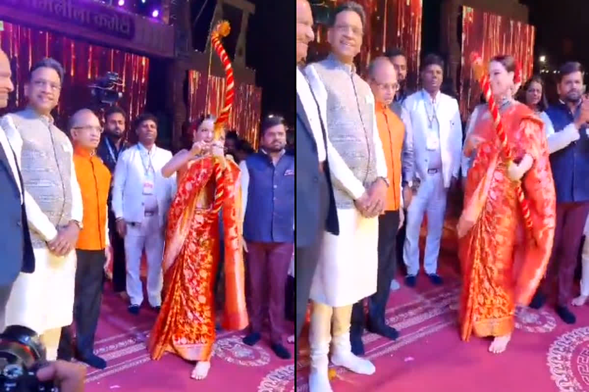 Kangana Ranaut Viral Video: रावण दहन के दौरान नहीं चला कंगना का तीर, अब सोशल मीडिया पर हुई ट्रोलर्स का शिकार, वीडियो हुआ वायरल
