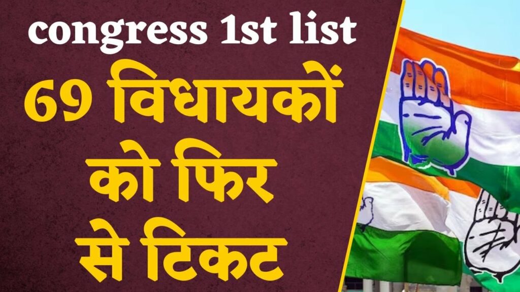 congress candidate list