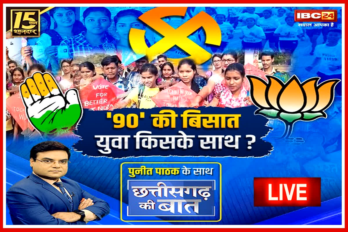 CG Assembly Election 2023: ’90’ की बिसात, युवा किसके साथ? कौन है जो यूथ के मुद्दों को पहचानता है?