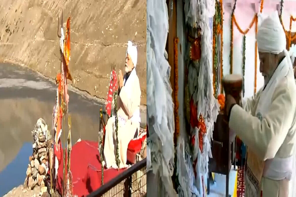 PM Modi worshiped in Parvati Kund