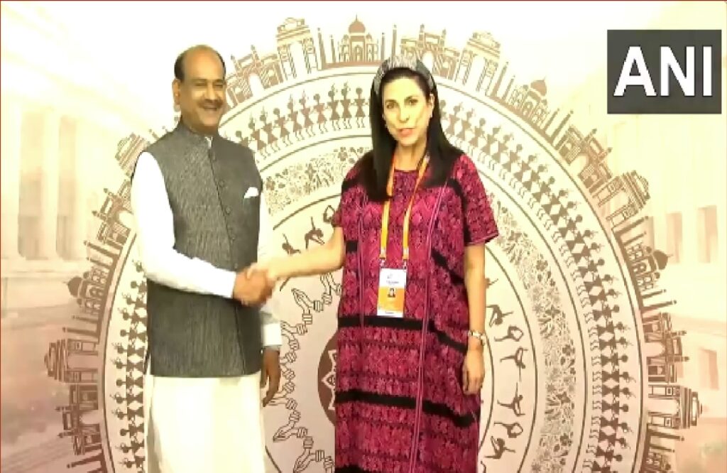 Lok Sabha Speaker Om Birla in P20 Summit Video
