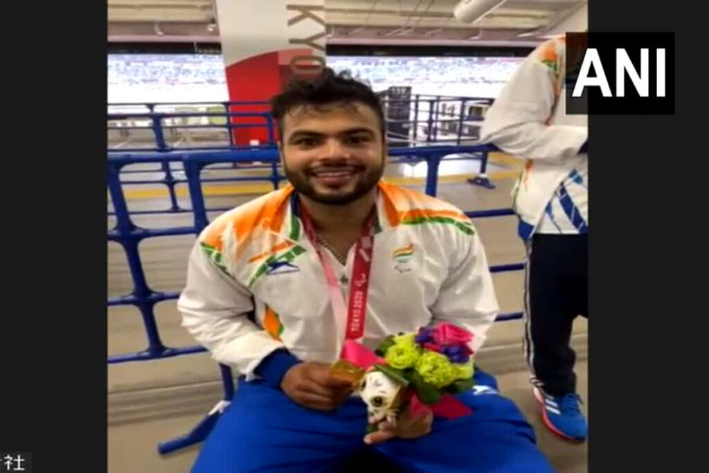 Sumit Antil won gold medal in javelin throw