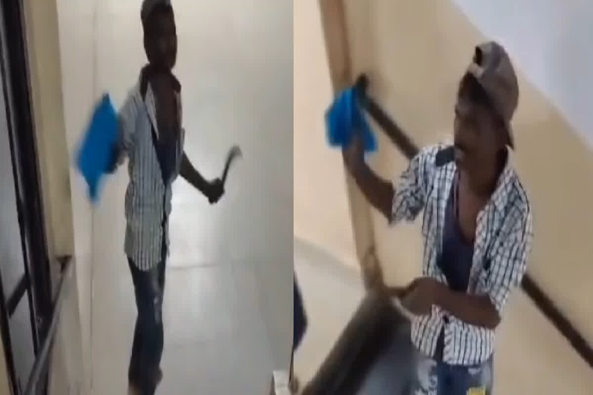 Nehru Hospital Viral Video: नेहरू हॉस्पिटल में हथियार लेकर ऐसी हरकत करते दिखा युवक, देखें वायरल वीडियो