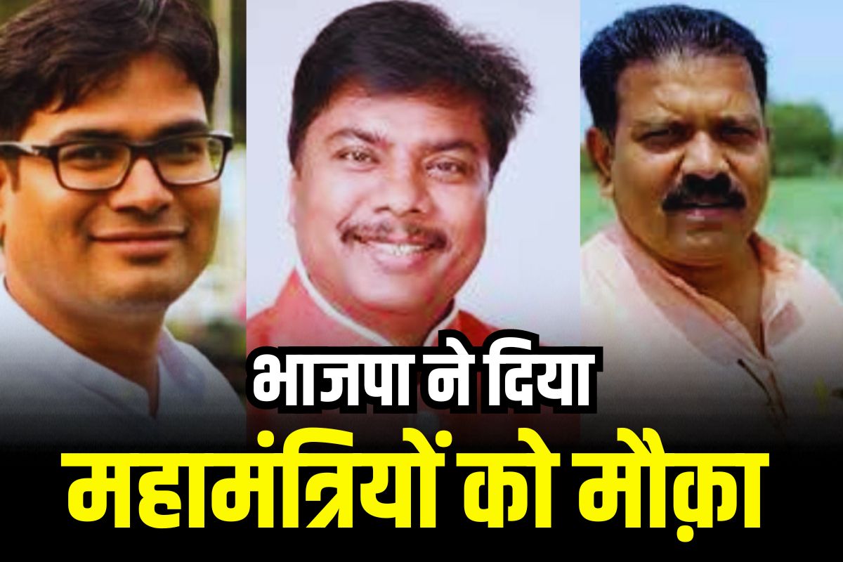 CG BJP Candidates 2nd List: भाजपा ने संगठन के महामंत्रियों को दिया बड़ा इनाम.. सभी तीन को उतारा मैदान में