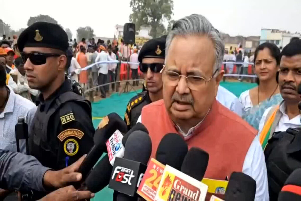 Raman Singh targeted CM Baghel