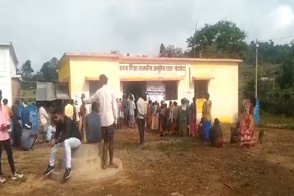 Villagers voted for the first time after independence in Chandameta