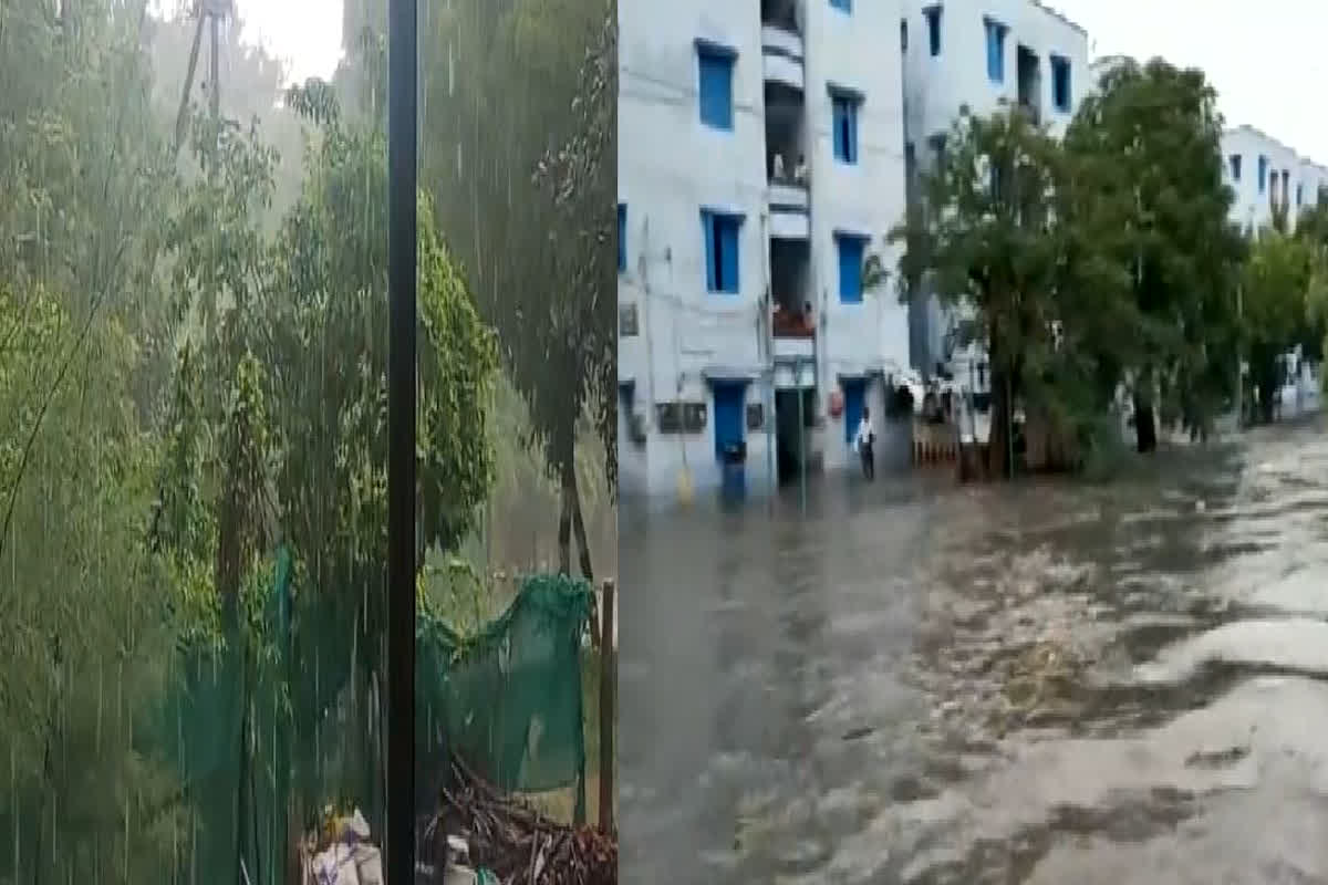Tamil Nadu weather update: प्रदेश में हो रही झमाझम बारिश, कुछ स्थानों पर बनी बाढ़ की स्थिति, अलर्ट जारी