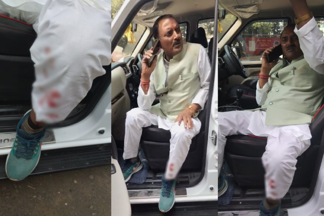 BJP candidate Rakesh Shukla injured