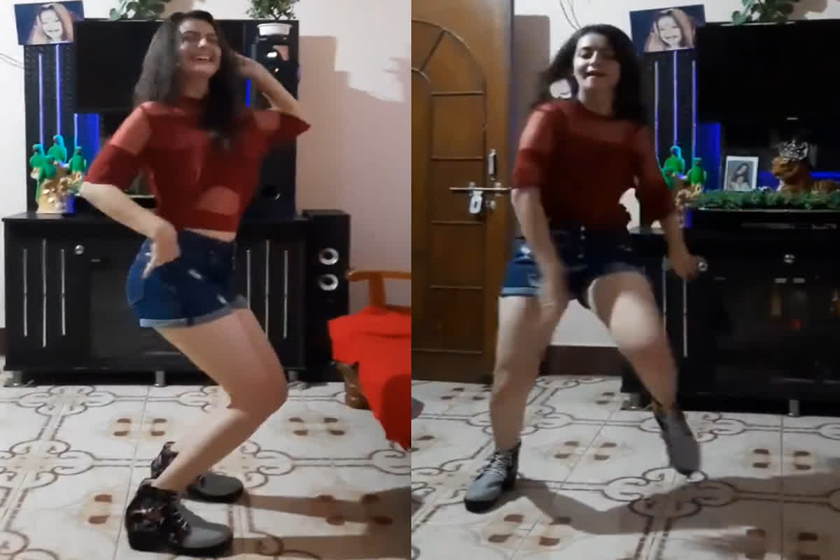 chahat pandey Viral Video: मतदान खत्म होते ही आप उम्मीदवार ने उतार फेंका नेता का चोला, हॉट पैंट और क्रॉप टॉप पहनकर बोलीं- ‘लड़की आंख मारे’