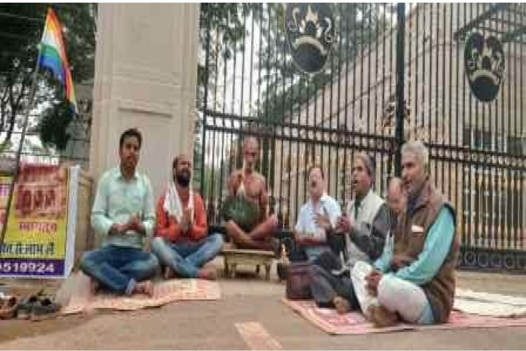 Gwalior Jain Muni Protest