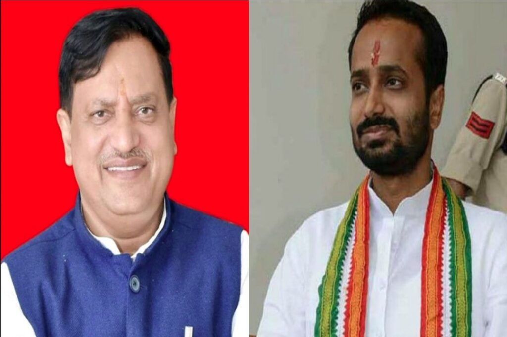 Hemant Katare complains about BJP candidate Arvind Bhadauria