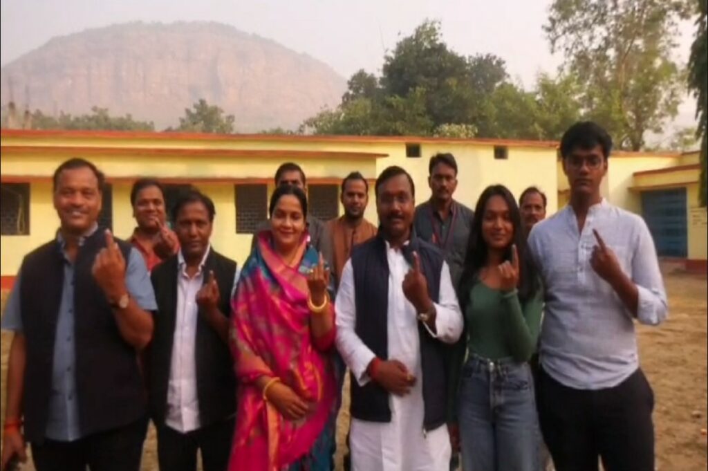 Kamleshwar Patel Cast His Vote