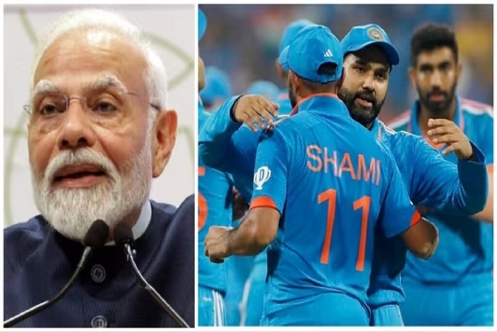 PM MODI WISHESH TEAM INDIA