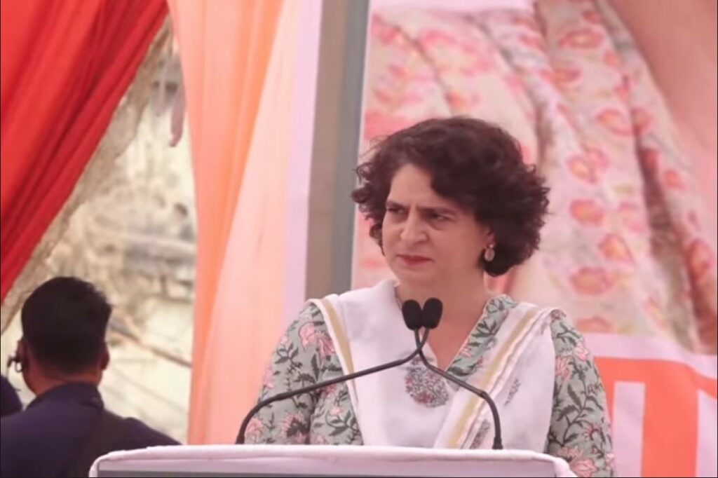 Priyanka Gandhi Datia Full Speech