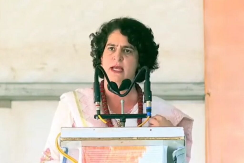 Priyanka Gandhi In Chitrakoot