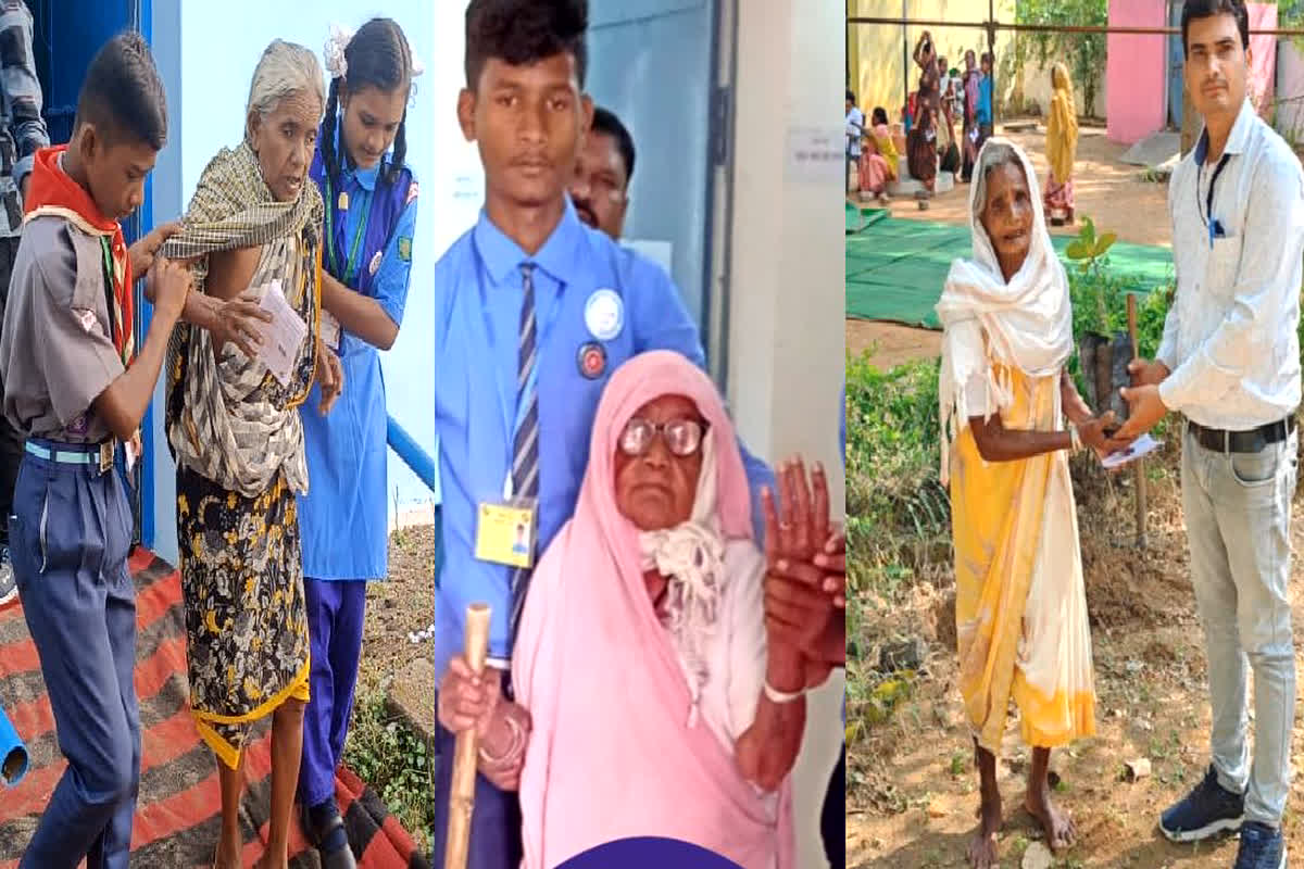 CG Election 2023: मतदान के प्रति ऐसी ललक, वोट देने पहुंची 100 साल से ऊपर की बुजुर्ग महिलाएं