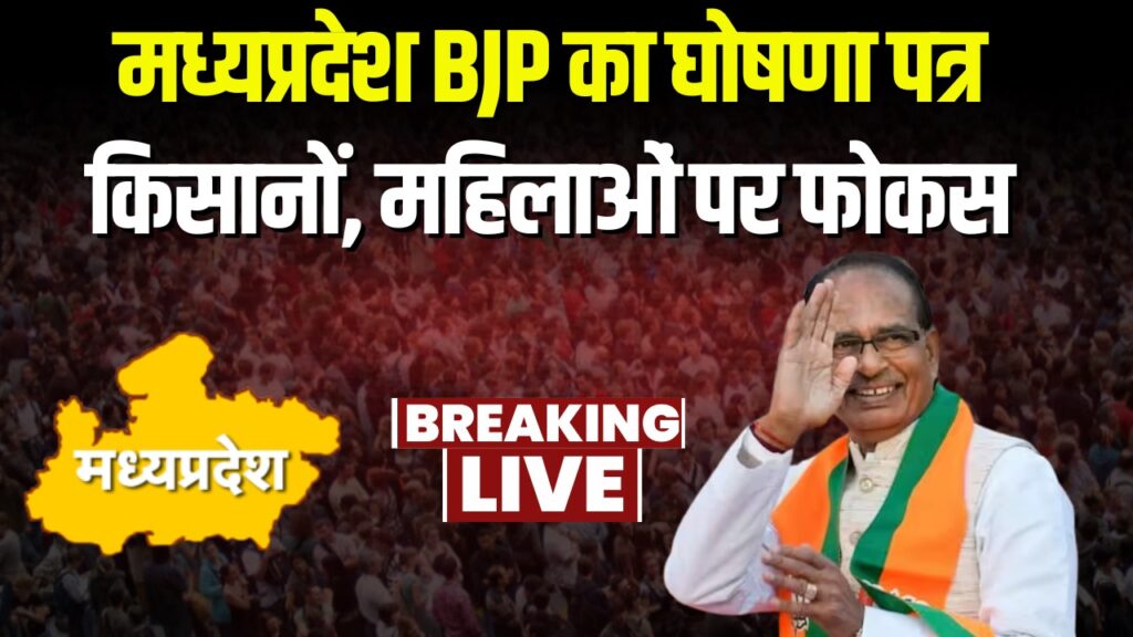 MP BJP Sankalp Patra 2023 For Education