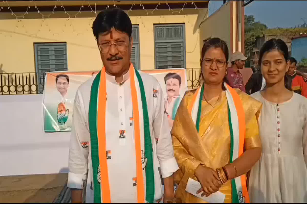 Anuppur assembly election 2023 voting: कोतमा से कांग्रेस प्रत्याशी सुनील सराफ ने किया मतदान, वो​ट के बाद लोगों से की ये अपील…