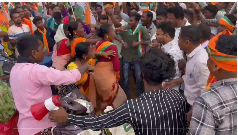 Narayanpur Assembly Election: प्रचार के दौरान भिड़े भाजपा और कांग्रेस के कार्यकर्ता, प्रचार के दौरान आए आमने सामने..देखें वीडियो