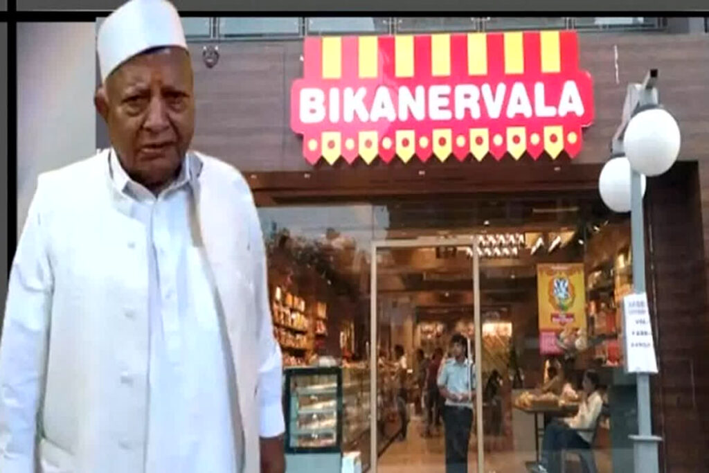 bikanervala Lala Kedarnath Agarwal passed away