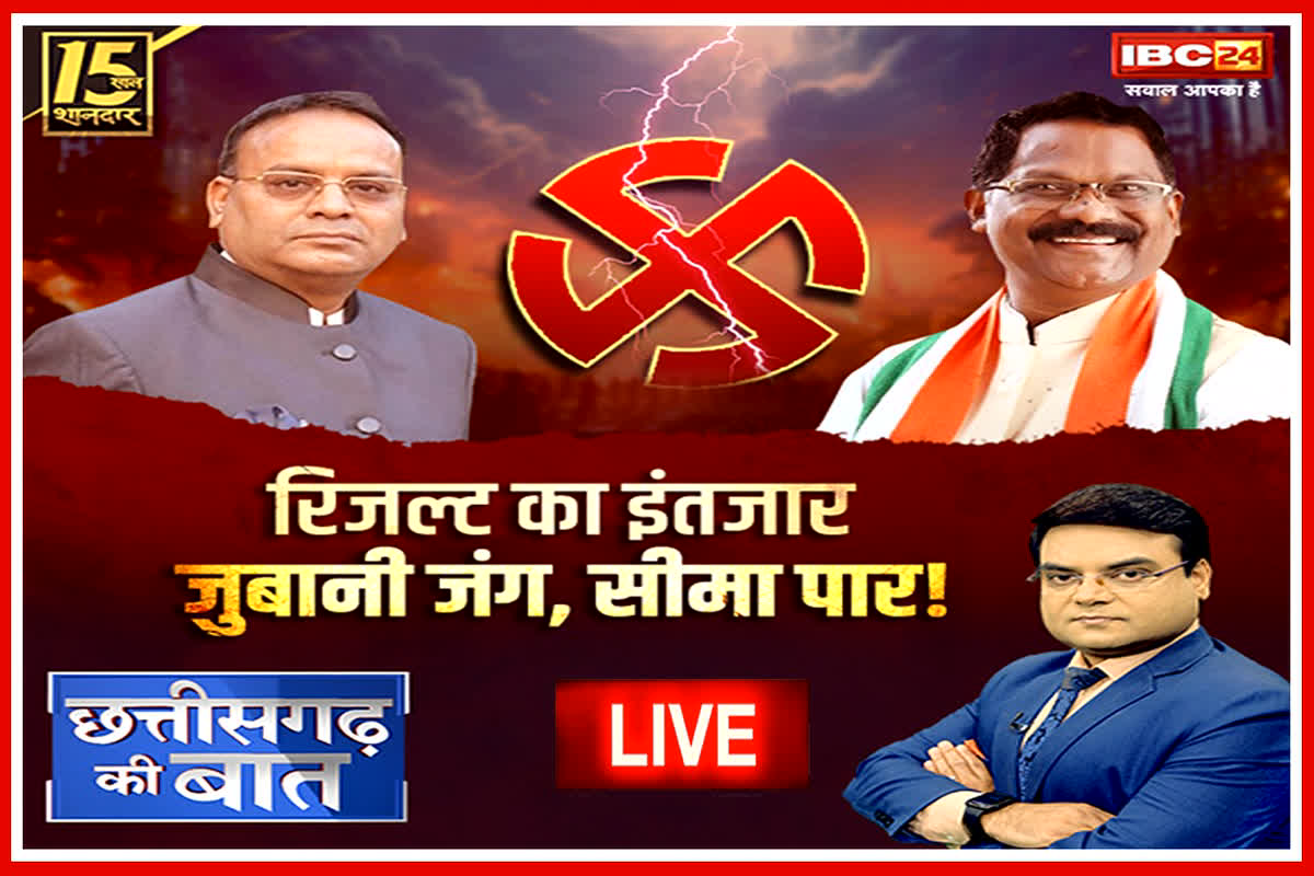 CG Election Result 2023 : रिजल्ट का इंतजार, जुबानी जंग सीमा पार!… नेताओं ने एक दूसरे पर किया तीखा पलटवार