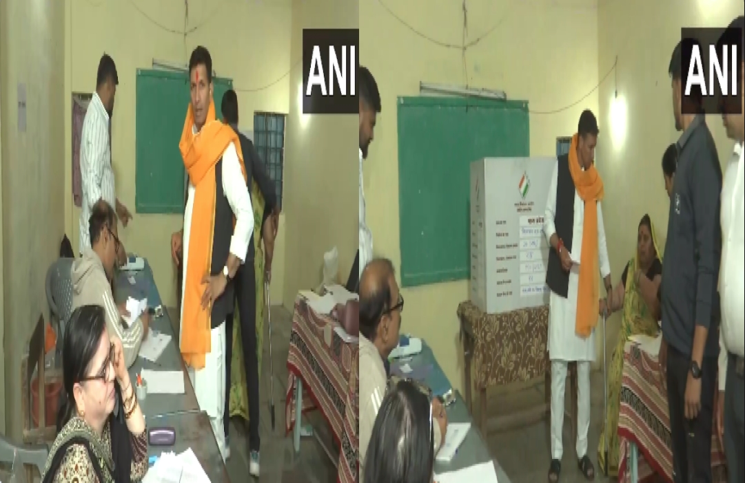 MP Assembly Election 2023 Voting : जीतू पटवारी ने मां के साथ डाला वोट, भाजपा के लिए कही ये बात