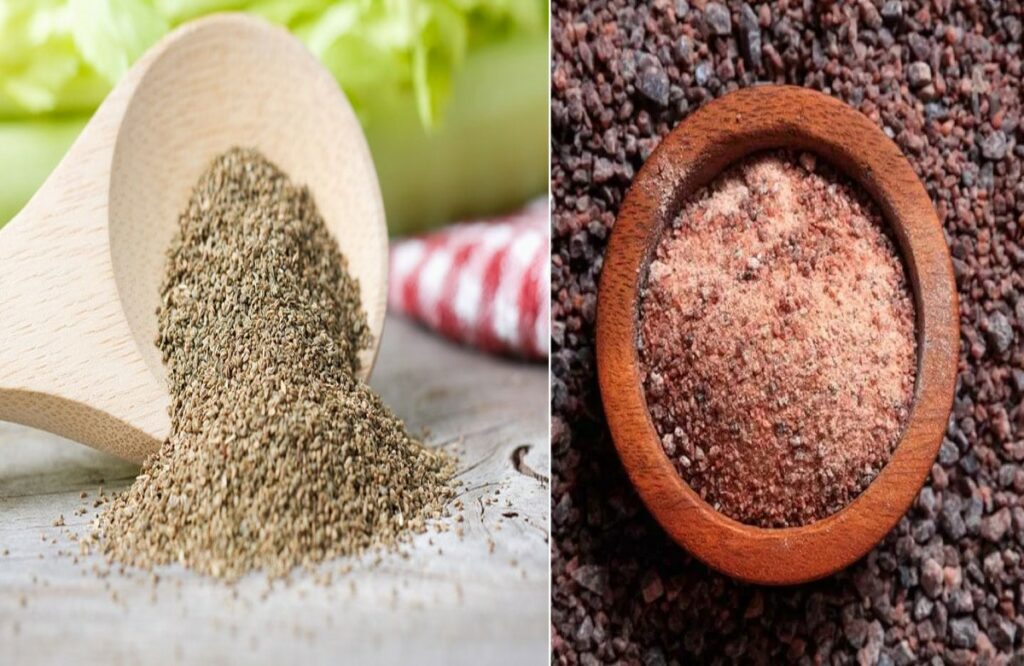 Benefits of eating celery and black salt