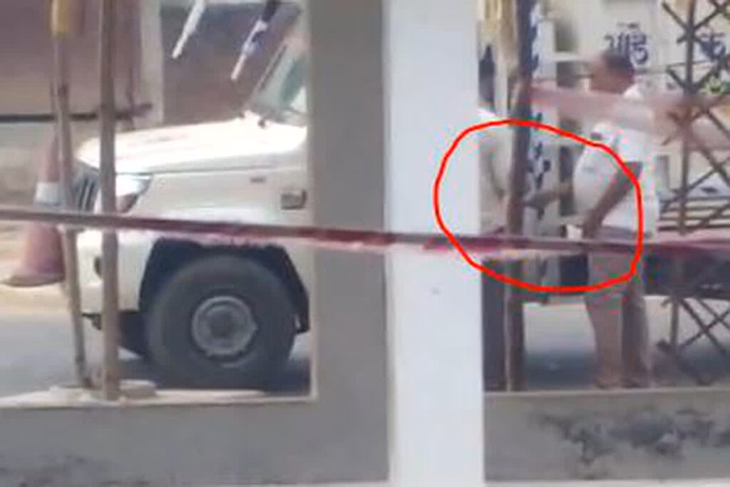 Policeman video viral