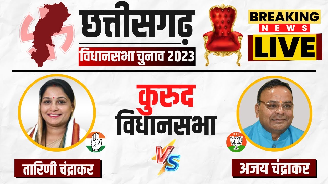 🔴 LIVE: Kurud Assembly Election 2023 Voting | कुरुद की जंग। Ajay Chandrakar Vs Tarini Chandrakar