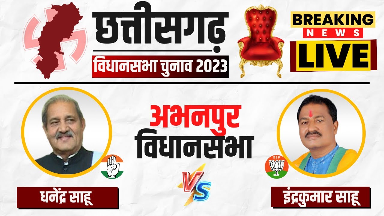 🔴 CG Election Voting Live: दिलचस्प हुआ Abhanpur Vidhansabha का मुकाबला। क्या सीट बचा पाएगी कांग्रेस?