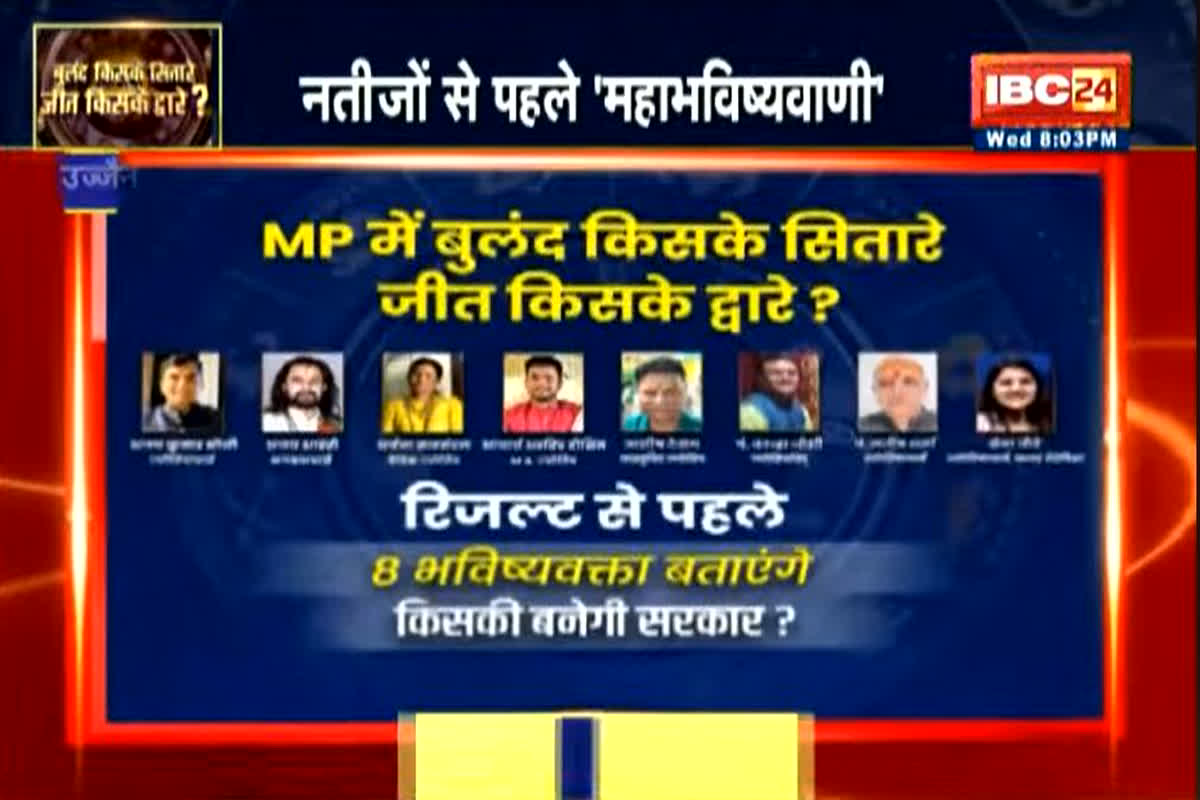 MP Assembly Election Result 2023: मध्यप्रदेश में बुलंद किसके सितारे..जीत किसके द्वारे? रिजल्ट से पहले हार जीत पर ‘महाभविष्यवाणी’?