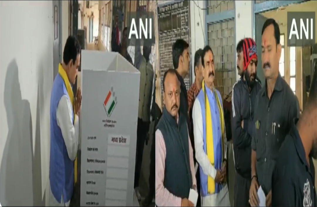 Datia Assembly Elections 2023 : गृहमंत्री नरोत्तम मिश्रा ने किया मतदान, प्रियंका गांधी समेत इन नेताओं पर साधा निशाना