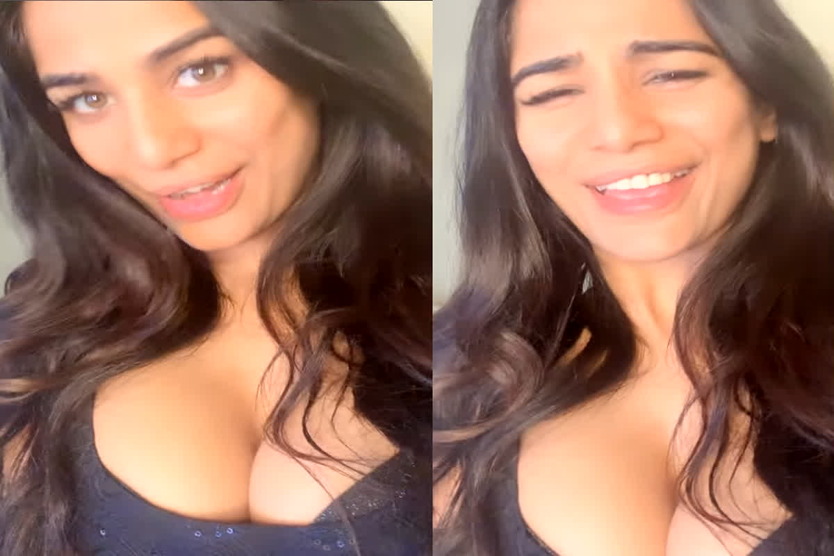 Poonam Pandey Hot Video: बोल्ड एक्ट्रेस ने डीप नेक आउटफिट पहन दिए सेक्सी पोज, वीडियो देख यूजर्स का धड़का दिल…