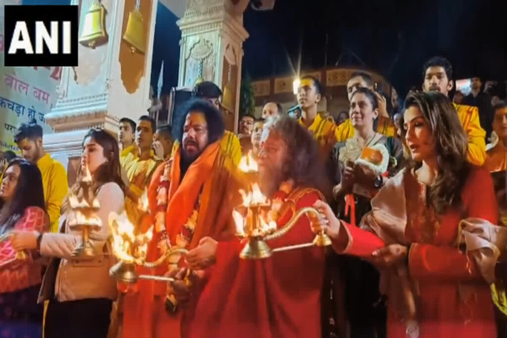 Raveena Tandon in Rishikesh