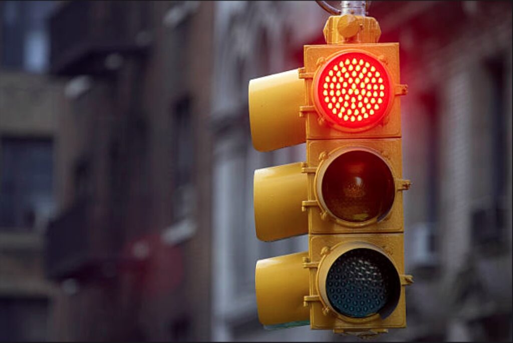 red light violation