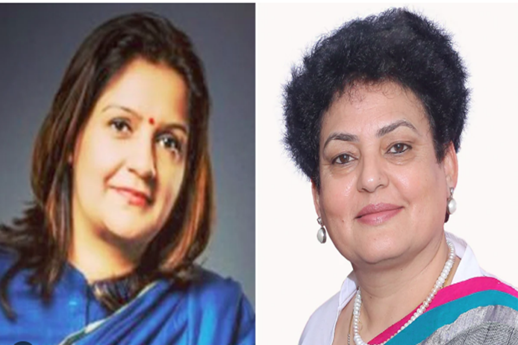 Priyanka Chaturvedi vs rekha sharma