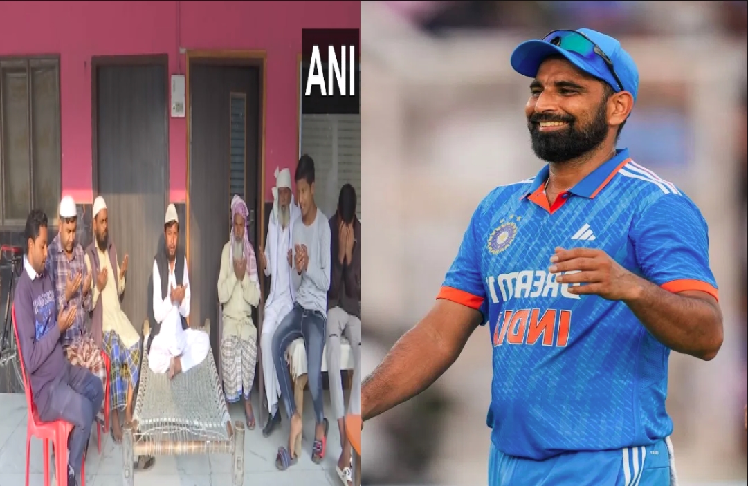Prayers for victory in Mohammed Shami's village