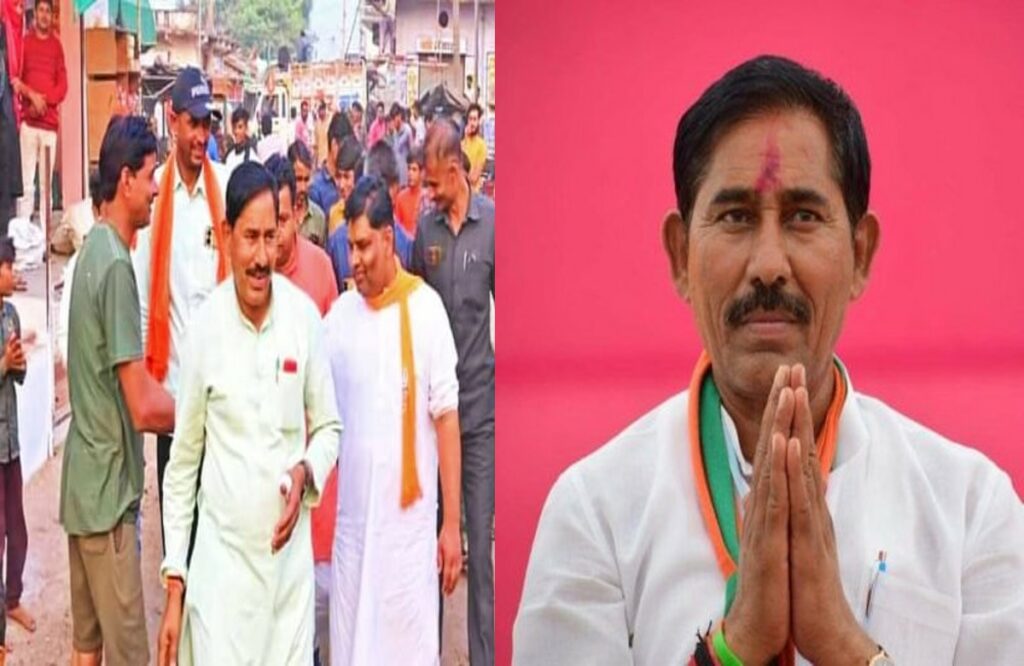 BJP candidate Suresh Dhakad injured during public relations