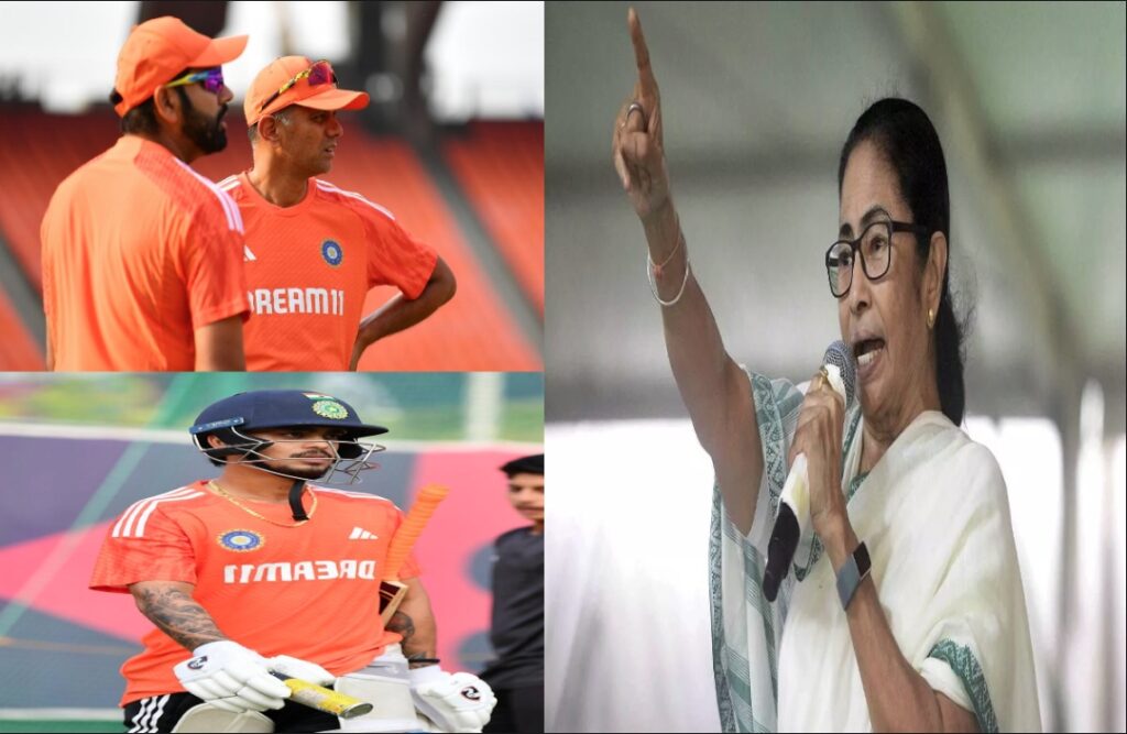 Mamta Banerjee on Team India jersey