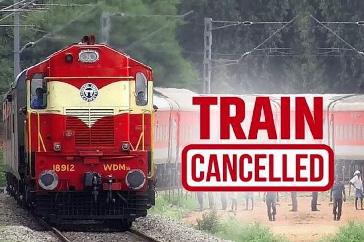 Train Cancelled : यात्रियों को लगा जोर का झटका..! भोपाल-इंदौर मार्ग की ये ट्रेनें की गई रद्द, यहां देखे सूची..