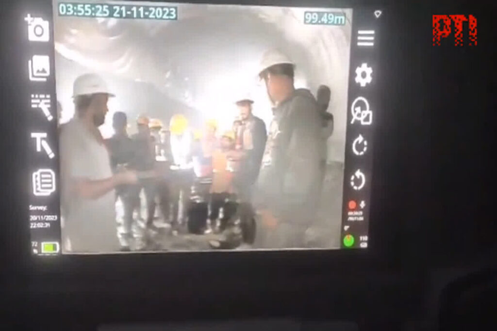 Uttarkashi Tunnel Rescue Watch Video
