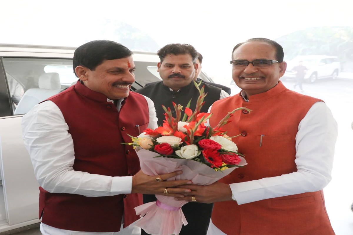 CM Mohan arrived to meet former CM Shivraj: पूर्व मुख्यमंत्री शिवराज सिंह चौहान से मिलने पहुंचे सीएम डॉ मोहन यादव, दोनों नेताओं के बीच हुई मुलाकात